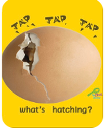 cover image of Tap, tap, tap: who's hatching?