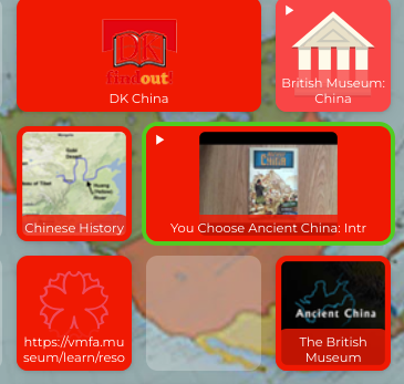 Picture link to Symbaloo web links on Imperial China